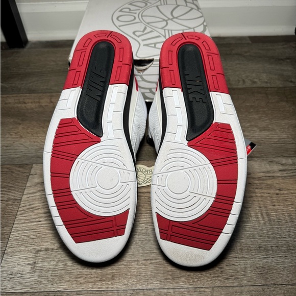 Jordan 2 Retro "White/Varsity Red/Black" Men's size 11 - Picture 7 of 13